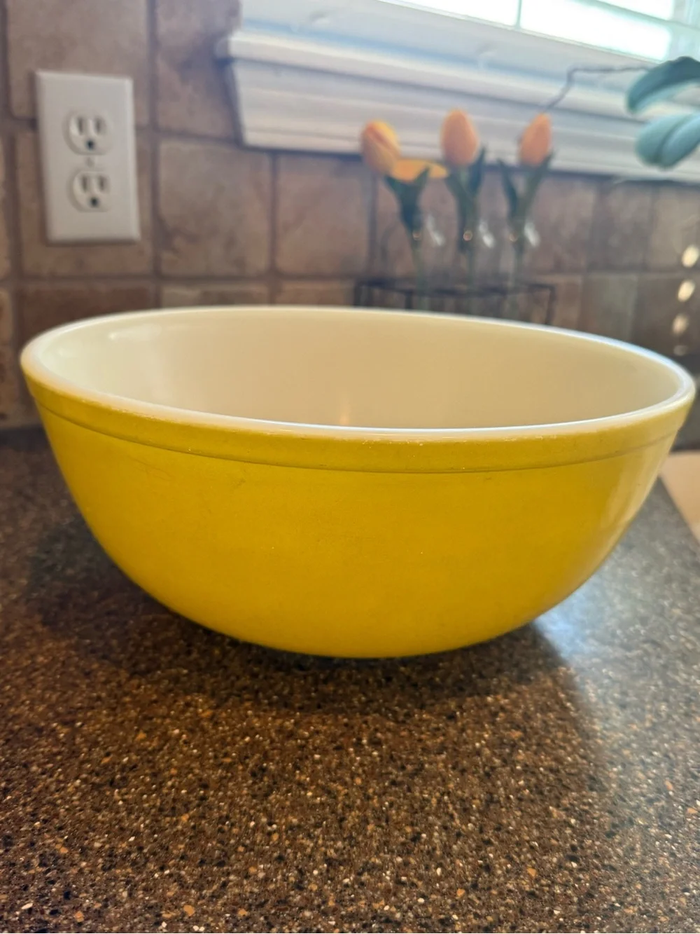 Vintage Nesting Mixing Bowls - Yellow, Green, Orange Set